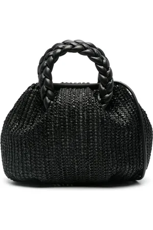 Hereu Tote de rafia trapezoidal