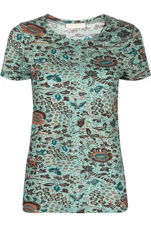 ULLA JOHNSON Playera Estelle manga corta