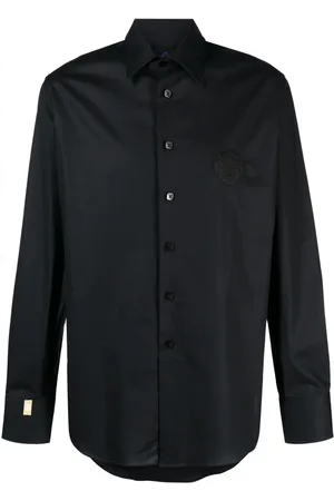 BILLIONAIRE Camisa con logo bordado