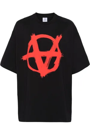 Vetements Playera Reverse Anarchy