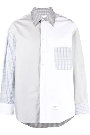 Thom Browne Camisa con motivo 4-Bar