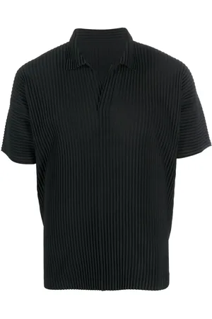 Issey Miyake Playera tipo polo Basic