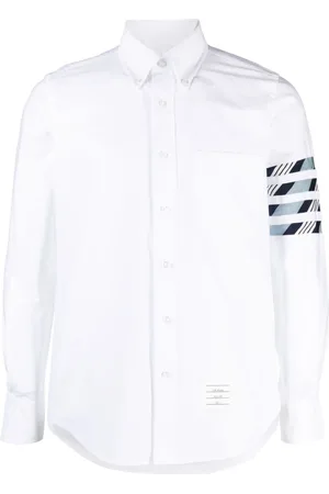 Thom Browne Camisa con motivo 4-Bar