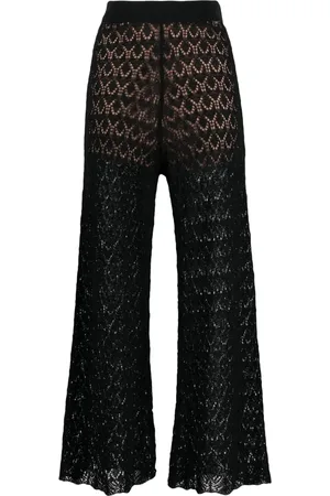 Liu Jo Pantalones tejido flojo acampanados