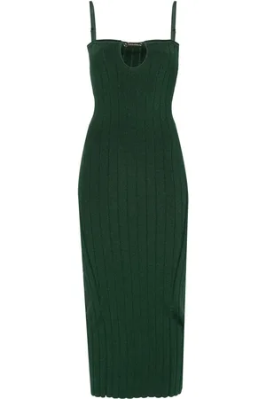 Jacquemus Vestido midi La robe Sierra Bretelles