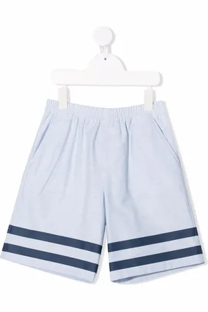 Gucci Bermudas con rayas en el borde