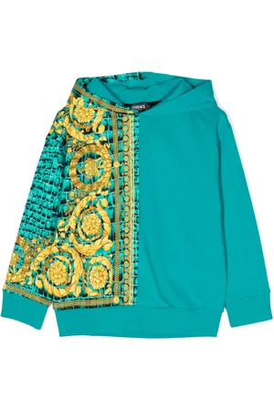 VERSACE Hoodie con estampado Barocco