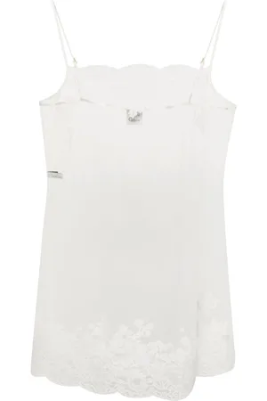 CARINE GILSON Vestido de noche transparente