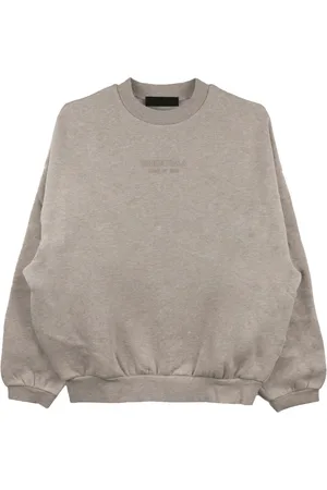 FEAR OF GOD Sudadera con cuello redondo y logo bordado