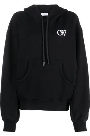 OFF-WHITE Hoodie con logo OW estampado