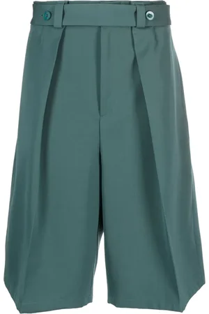 Jil Sander Bermudas con cinturón