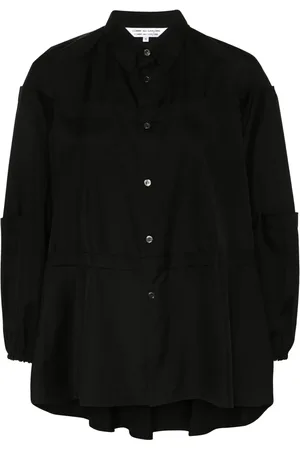 Comme des Garçons Camisa con bordes sin rematar