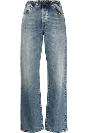 Heron Preston Jeans con pretina elástica