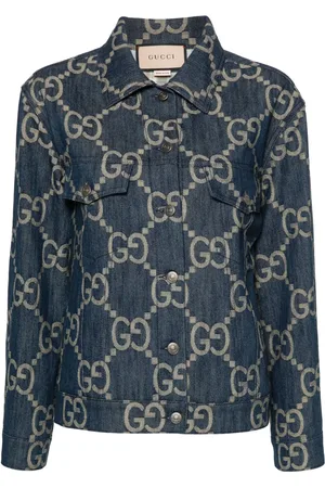 Gucci Chamarra de mezclilla Jumbo GG