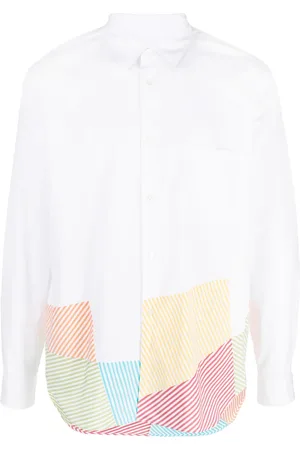 Comme des Garçons Camisa con estampado geométrico