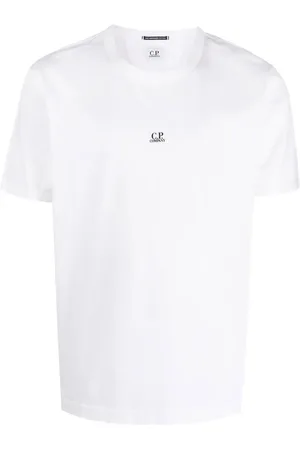 C.P. Company Playera con logo estampado