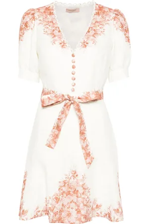 Twin-Set Vestido midi con estampado floral