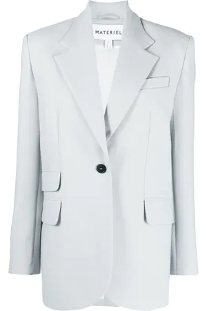 MATÉRIEL by Aleksandre Akhalkatsishvili Blazer con botones y solapa de muesca