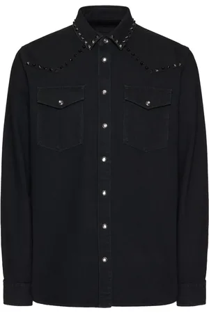 VALENTINO GARAVANI Camisa Rockstud de manga larga