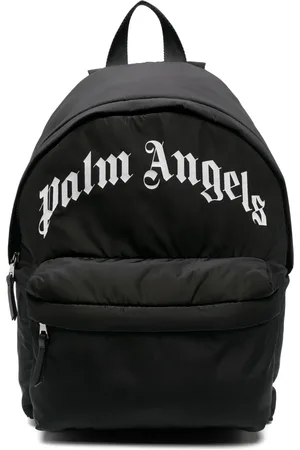 Palm Angels Mochila con logo estampado y cierre