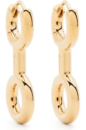 CHARLOTTE CHESNAIS Aretes huggie Binary Chain