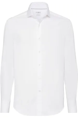 Brunello Cucinelli Camisa manga larga