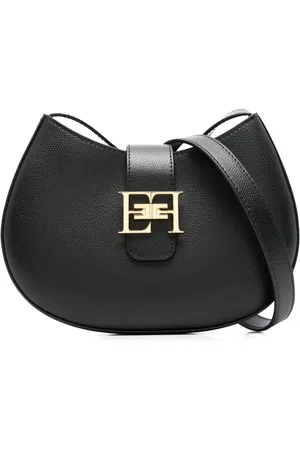 Elisabetta Franchi Bolsa con placa del logo mediana