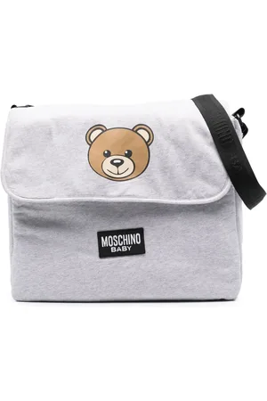 Moschino Pañalera con motivo Teddy Bear