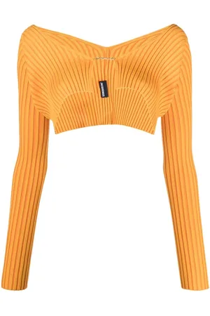 Jacquemus Cárdigan corto con detalles del logo