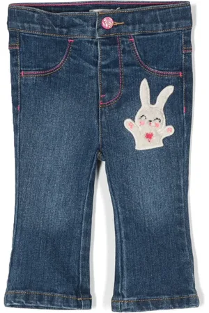 Billieblush Jeans rectos con apliques