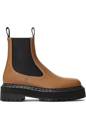 Proenza Schouler Botas Chelsea con suela dentada