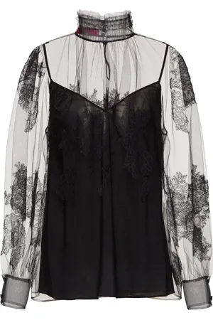 VALENTINO GARAVANI Blusa Tulle Illusione