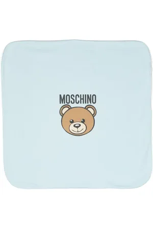 Moschino Manta con motivo Teddy Bear de 70cm x 70xm