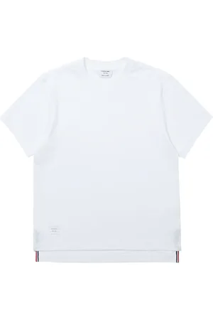 Thom Browne Playera holgada con aberturas laterales