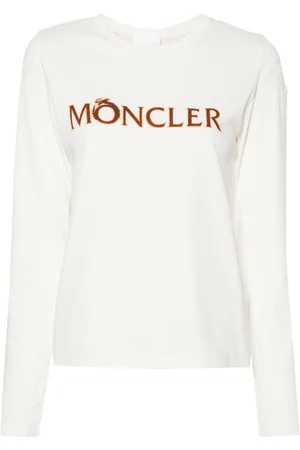 Moncler Playera con logo afelpado