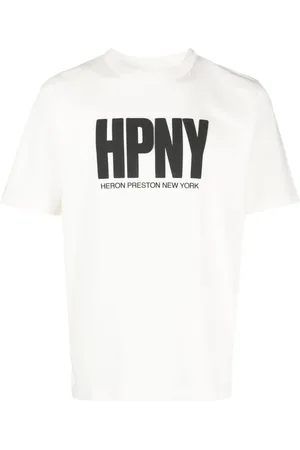 Heron Preston Playera con logo estampado