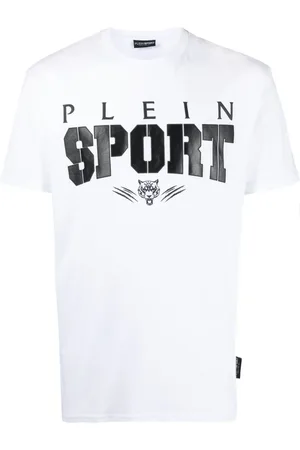 Philipp Plein Playera con logo estampado