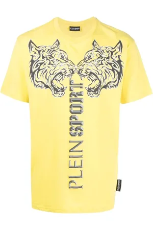 Philipp Plein Playera con cuello redondo