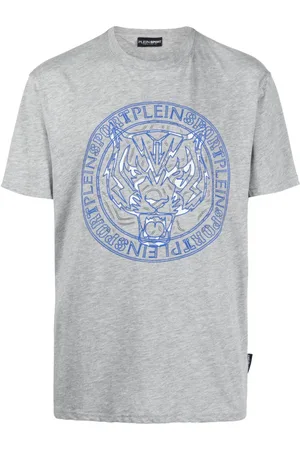 Philipp Plein Playera con motivo Tiger
