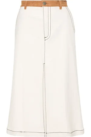 Marni Falda midi con detalle de abertura