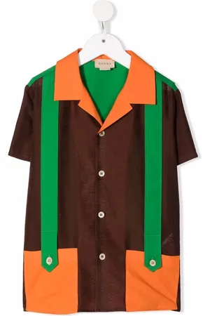 Gucci Camisa con detalle de tira