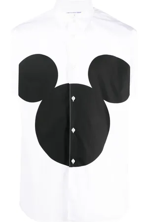 Comme des Garçons Camisa manga corta con estampado gráfico