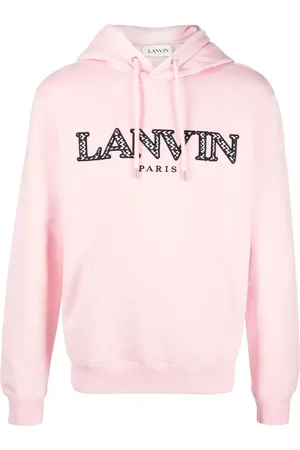 Lanvin Hoodie con logo bordado