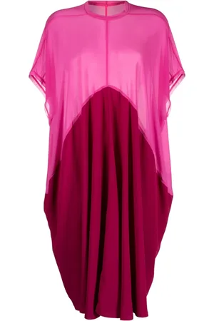 Rick Owens Vestido estilo playera Tommykite con diseño de dos tonos