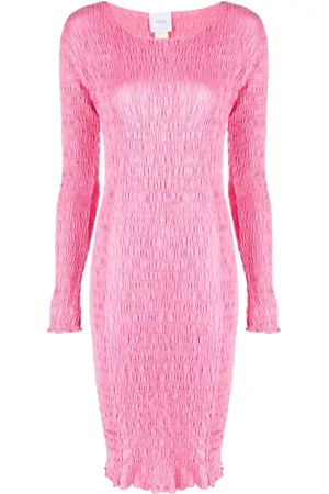 Patou Vestido fruncido