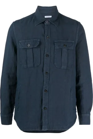 Boglioli Camisa con bolsillo en el pecho