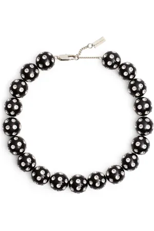 Marc Jacobs Collar Polka Dot con detalles de cristal