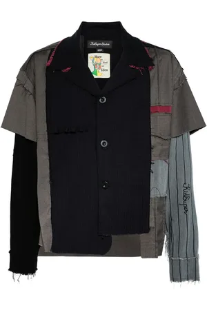 KIDSUPER STUDIOS Camisa con paneles en contraste