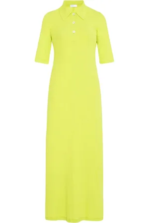 ROSETTA GETTY Vestido con cuello de playera tipo polo