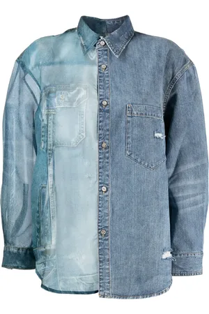 JNBY Camisa con paneles semitransparente